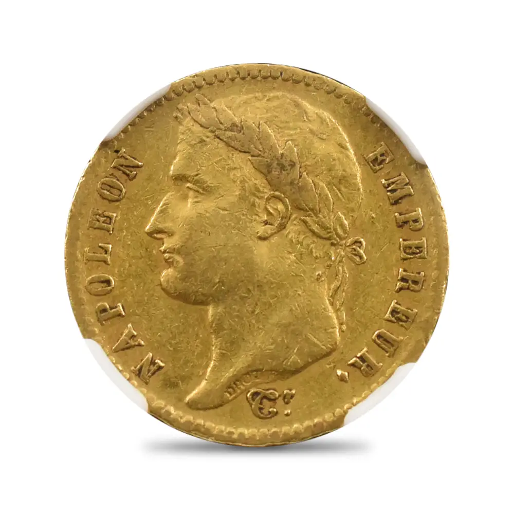 アンティークコイン2：4297 フランス 1813A ナポレオン1世 20フラン金貨 NGC XF45