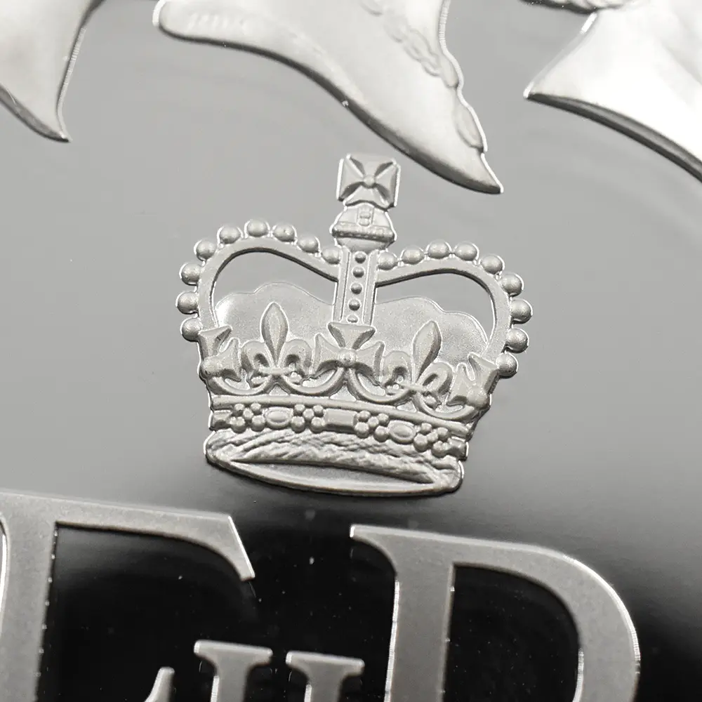 モダンコイン11：6940 イギリス 2015 エリザベス2世 最長在位記念 10ポンド5オンス銀貨 ファースト500ストラック NGC PF70UC 付属品付き