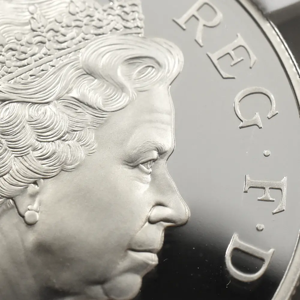 モダンコイン10:6919 イギリス 1999 エリザベス2世 ダイアナ妃追悼記念 5ポンド銀貨 NGC PF69UC