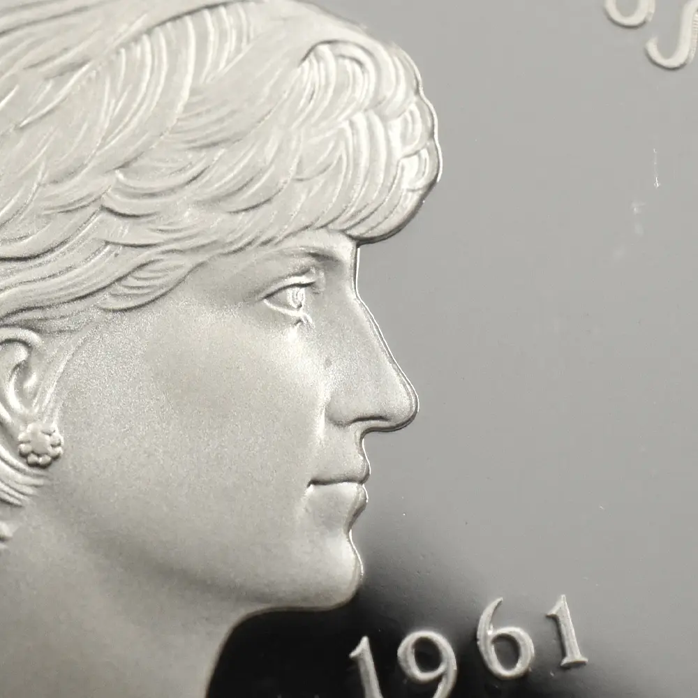 モダンコイン7:6919 イギリス 1999 エリザベス2世 ダイアナ妃追悼記念 5ポンド銀貨 NGC PF69UC