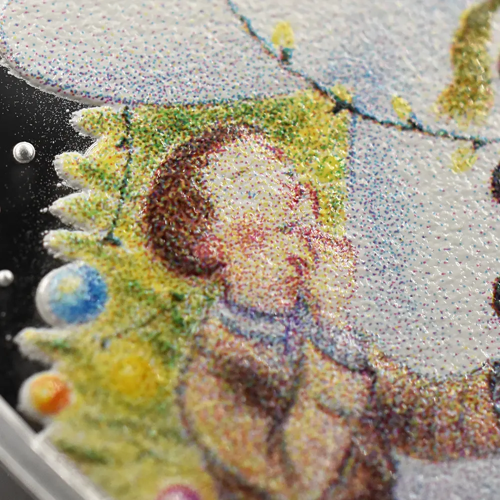 モダンコイン12：6947 イギリス 2025 チャールズ3世 スノーマン 50ペンスカラー銀貨 ファーストリリース NGC PF70UC チャールズ3世ラベル 箱付き