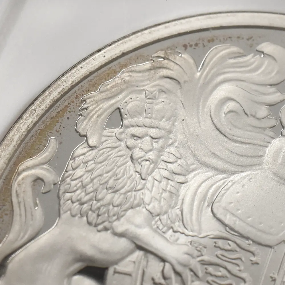 モダンコイン15:6946 イギリス 2013 エリザベス2世 戴冠60周年記念 5ポンドピエフォー銀貨 4枚セット ファースト300ストラック NGC PF70UC 付属品付き