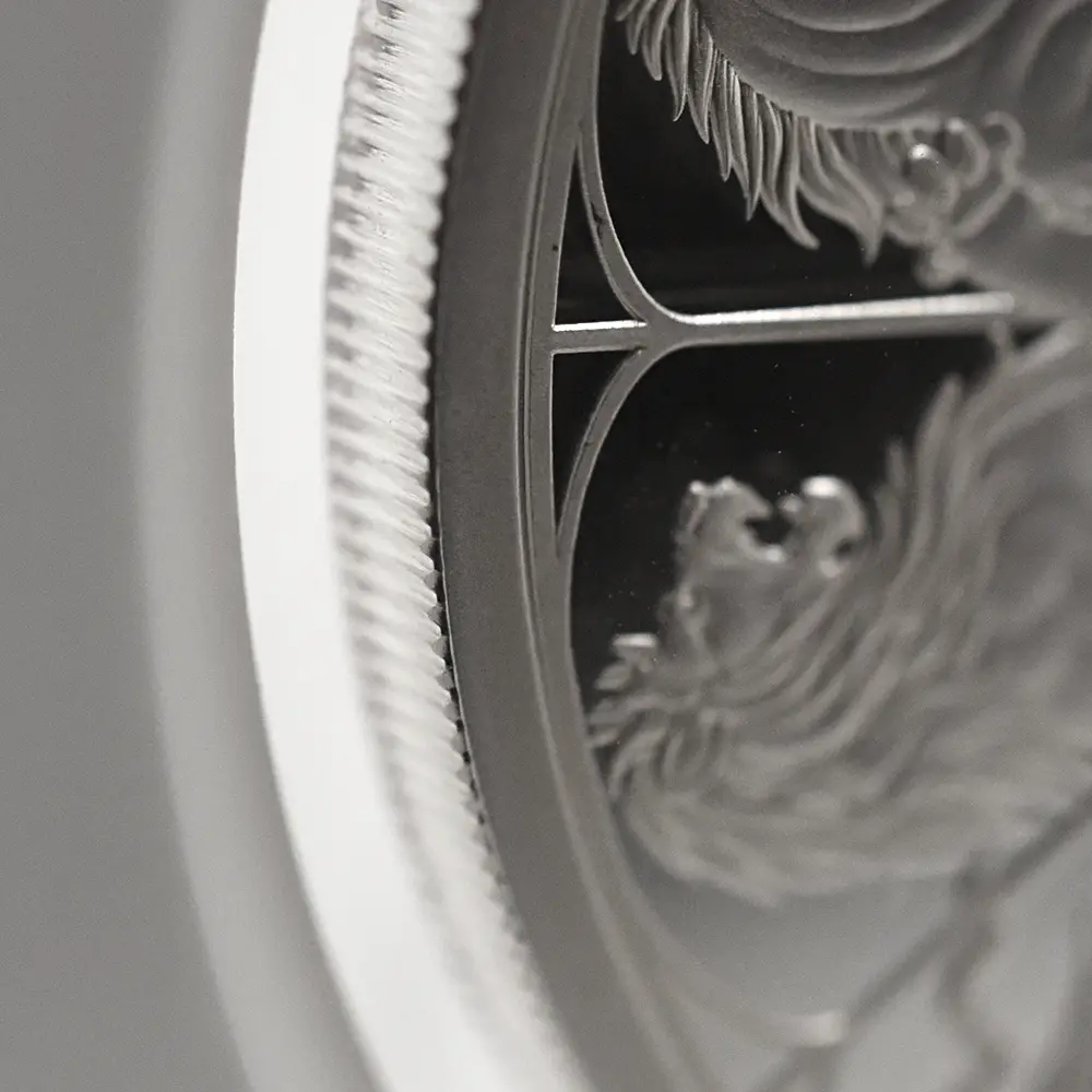 モダンコイン17:6949 イギリス 2021 エリザベス2世 クイーンズビースト コンプリーター 英国王室の十大守護獣 2ポンド1オンス銀貨 NGC PF70UC 箱付き