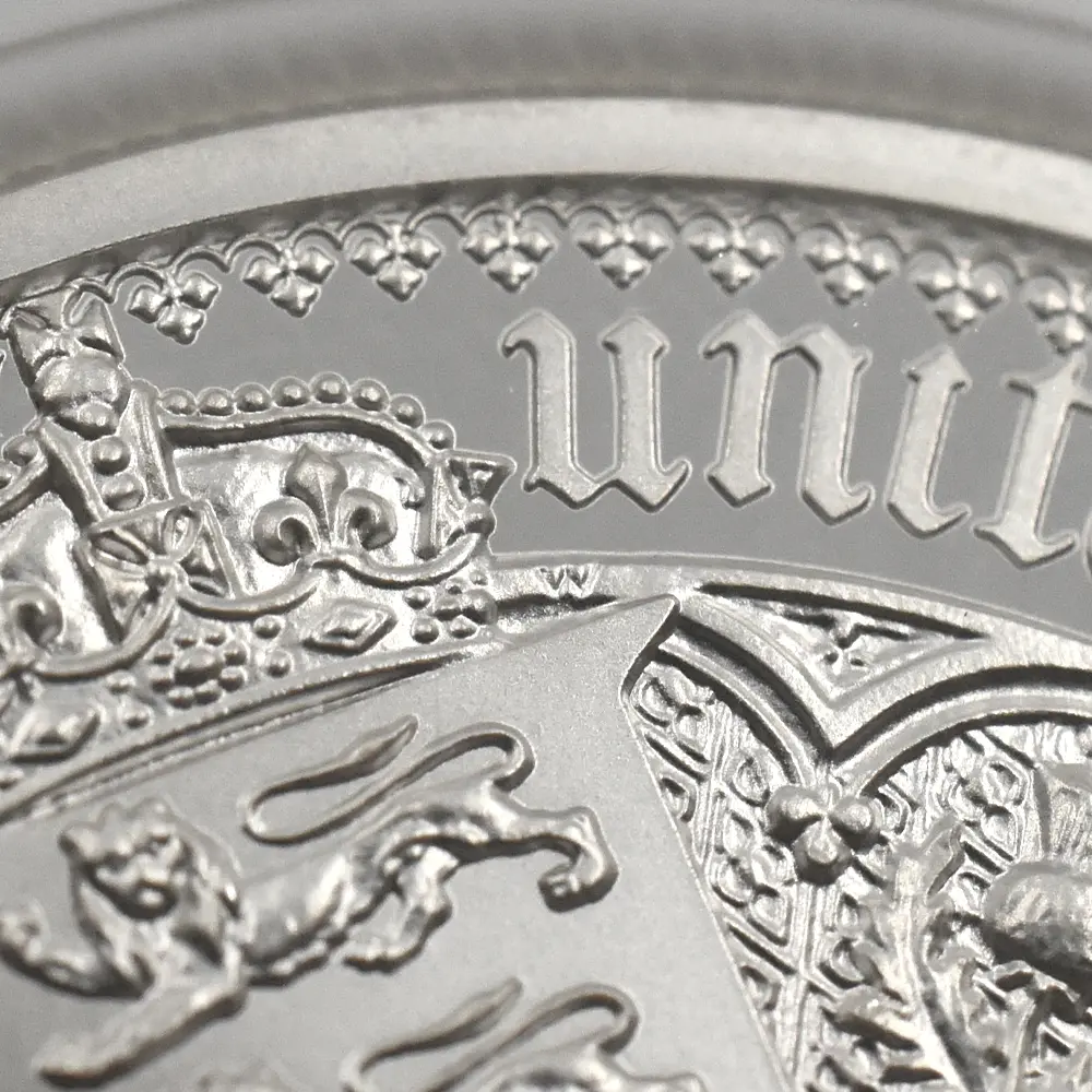 モダンコイン15：6953 イギリス 2021 エリザベス2世 ゴチッククラウン 5ポンド2オンス銀貨 2枚セット ファーストリリース NGC PF70UC 箱付き