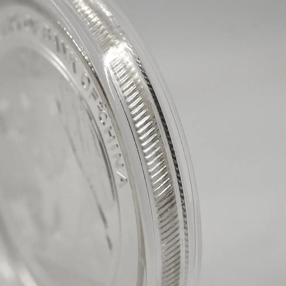 地金型9：5644 中国 2012 中国銀行100周年記念 パンダ 10元 1オンス 銀貨 【1枚】 (コインケース付き)