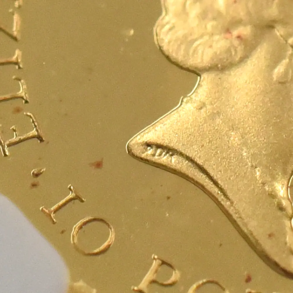 モダンコイン14：6958 イギリス 1991 エリザベス2世 ブリタニア 10ポンド1/10オンス金貨 NGC PF70UC 箱付き