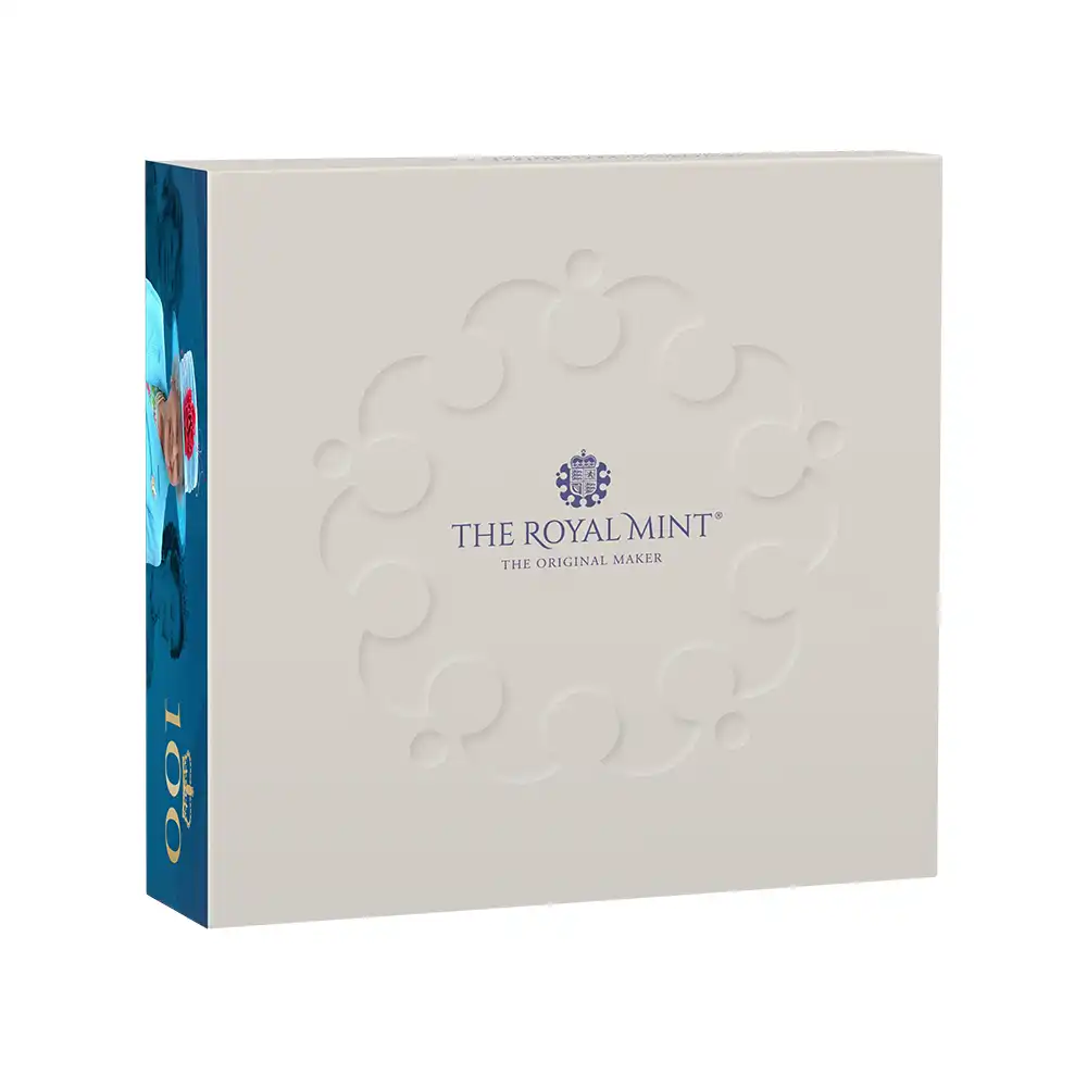 モダンコイン4：6962 【鑑定オプション無し】イギリス 2026 チャールズ3世 エリザベス2世生誕100周年記念 5ポンド プルーフ銀貨 未鑑定 箱付き【ご予約承り品・納期約3~4か月】