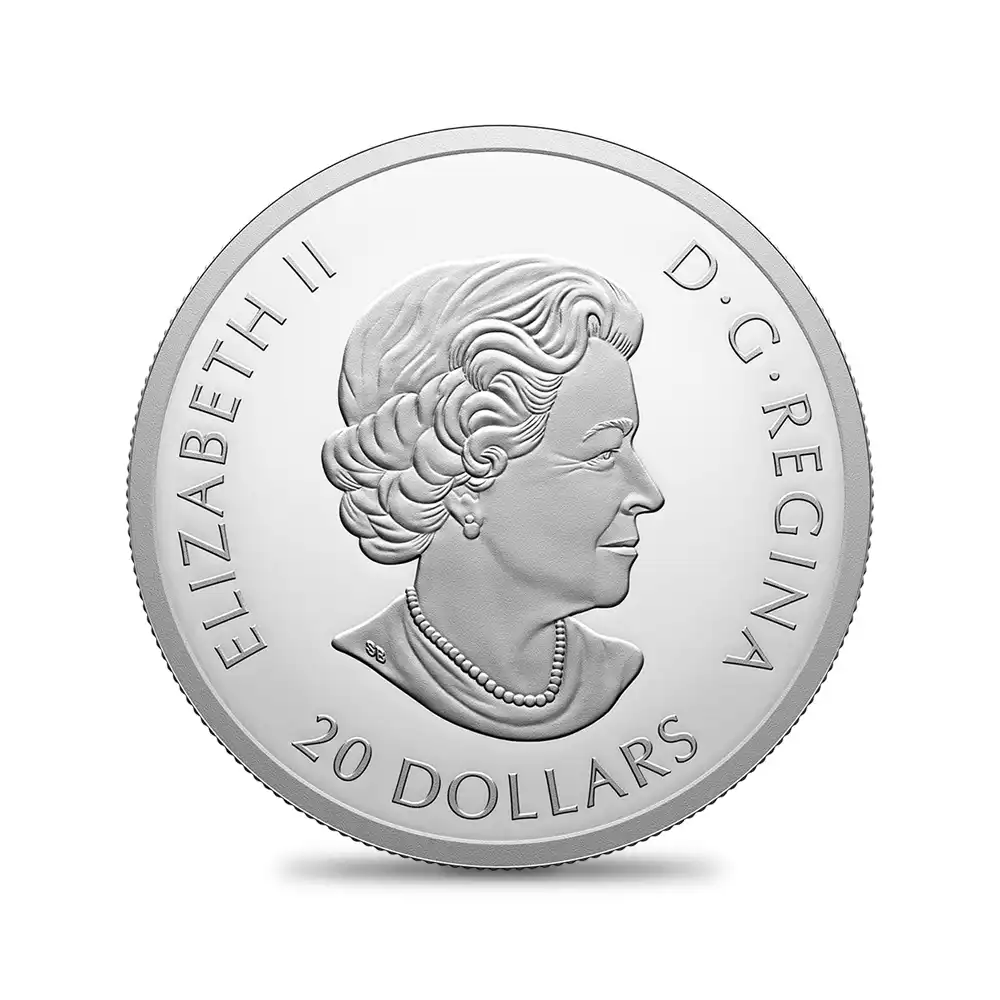 モダンコイン5：6965 イギリス カナダ 2026 チャールズ3世 エリザベス2世生誕100周年記念 2ポンド・20ドル プルーフ銀貨 2枚セット 未鑑定 箱付き【ご予約承り品】