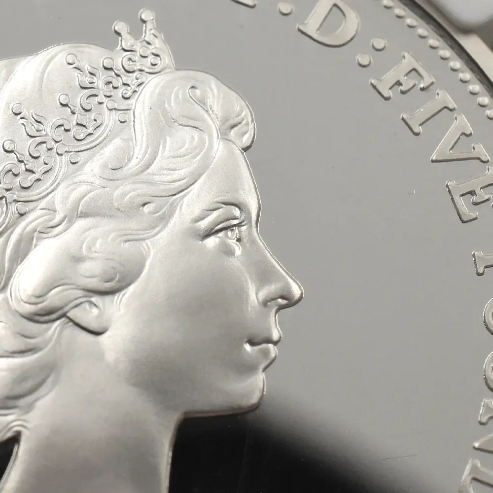 モダンコイン9:6971 イギリス 2013 エリザベス2世 戴冠60周年記念 5ポンド銀貨 4枚セット ファースト200ストラック NGC PF69UC