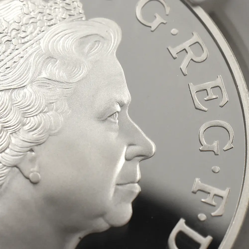 モダンコイン12:6971 イギリス 2013 エリザベス2世 戴冠60周年記念 5ポンド銀貨 4枚セット ファースト200ストラック NGC PF69UC