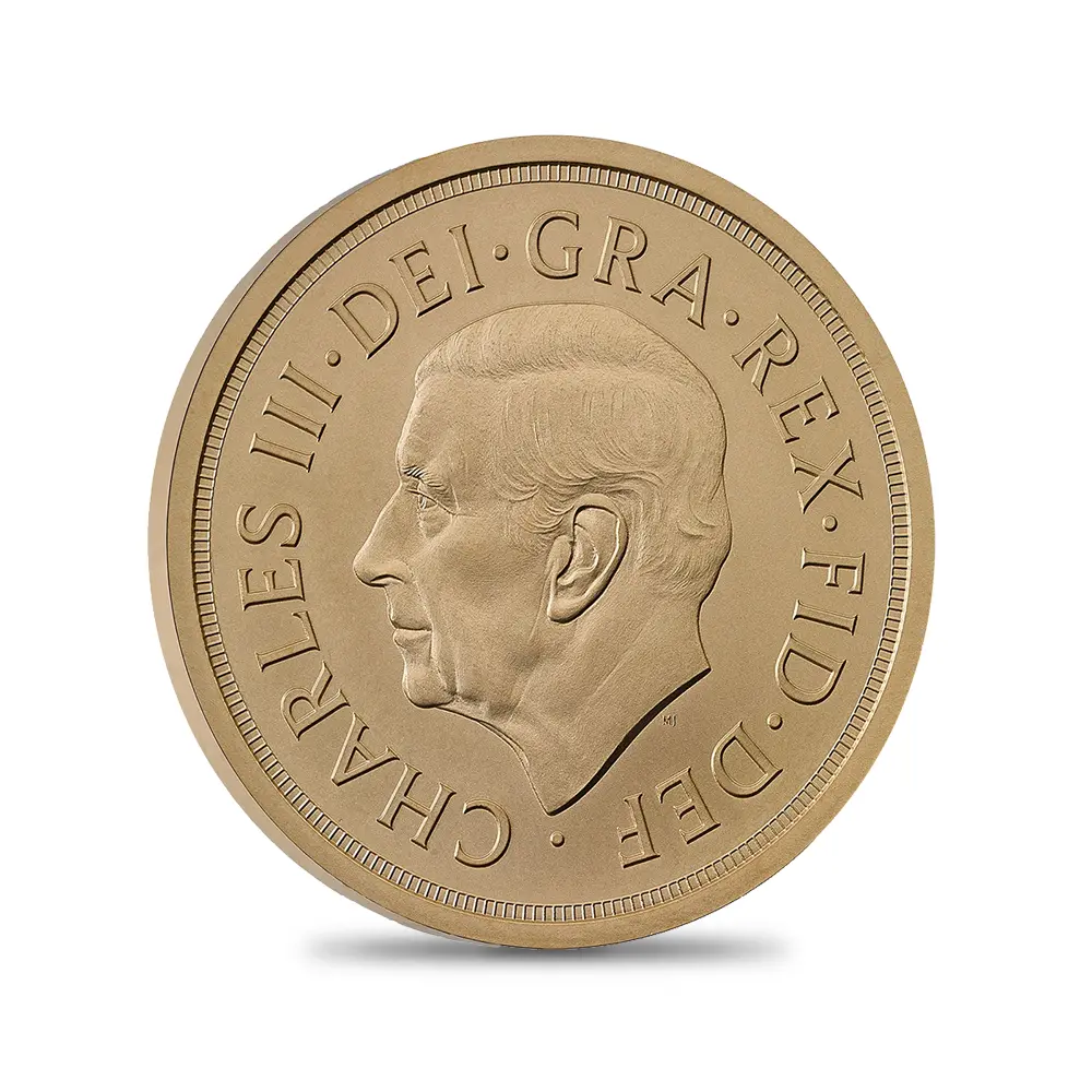 モダンコイン3：6966 イギリス 2026 チャールズ3世 エリザベス2世生誕100周年記念 聖ジョージ竜退治 当日製造ソブリンBU金貨 未鑑定 箱付き【ご予約承り品】