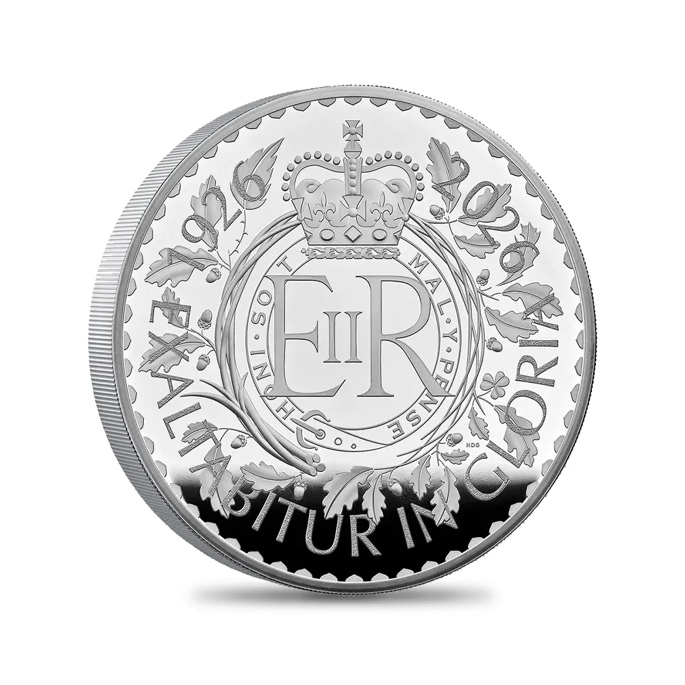 モダンコイン2：6967 【未鑑定＋鑑定オプション付き】イギリス 2026 チャールズ3世 エリザベス2世生誕100周年記念 500ポンド1キロ プルーフ銀貨 未鑑定 箱付き【ご予約承り品・納期約6か月】