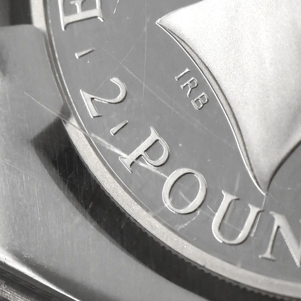 モダンコイン13:6994 イギリス 2014 エリザベス2世 ブリタニア 2ポンド1オンス銀貨 ファースト500ストラック NGC PF70UC