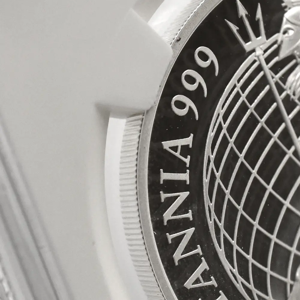 モダンコイン15:6994 イギリス 2014 エリザベス2世 ブリタニア 2ポンド1オンス銀貨 ファースト500ストラック NGC PF70UC