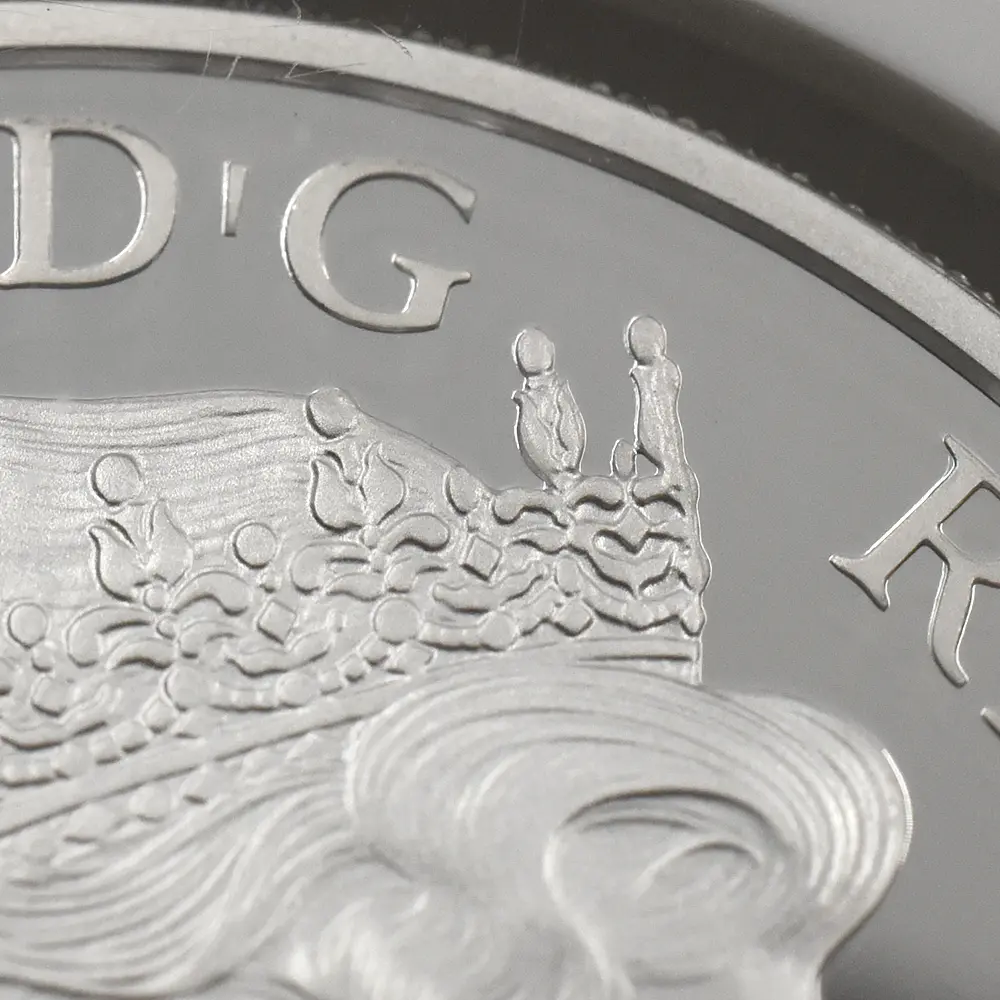 モダンコイン12:6994 イギリス 2014 エリザベス2世 ブリタニア 2ポンド1オンス銀貨 ファースト500ストラック NGC PF70UC