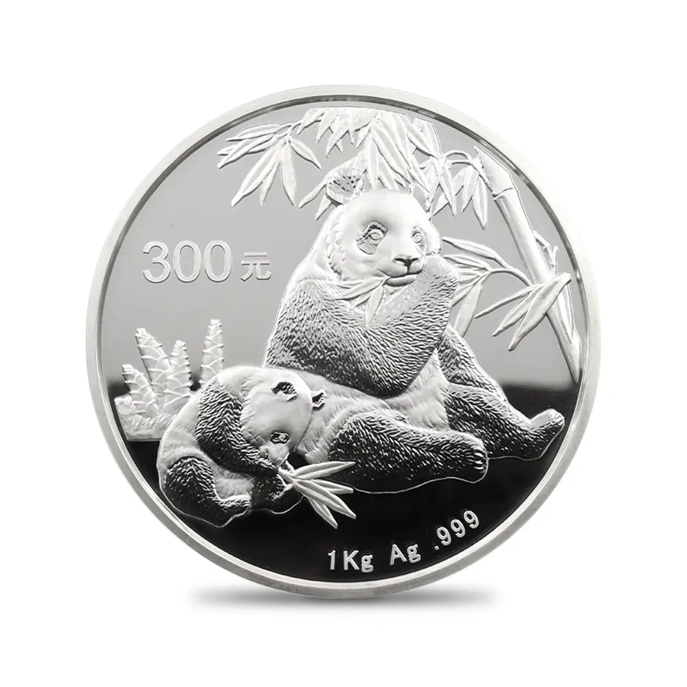 モダンコイン2:6996 中国 2007 パンダ 300元 1キロ銀貨 NGC PF69UC