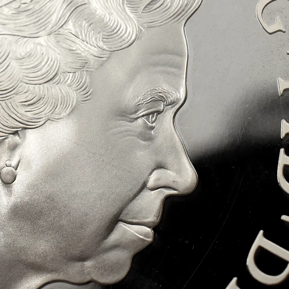 モダンコイン8：6999 イギリス 2014 エリザベス2世 ブリタニア ハイレリーフ 10ポンド5オンス銀貨 PCGS PR70DCAM S-BG2