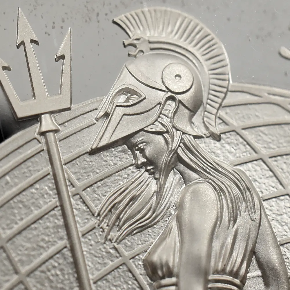 モダンコイン10：6999 イギリス 2014 エリザベス2世 ブリタニア ハイレリーフ 10ポンド5オンス銀貨 PCGS PR70DCAM S-BG2