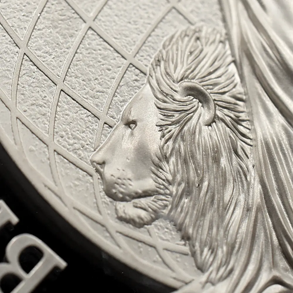 モダンコイン12：6999 イギリス 2014 エリザベス2世 ブリタニア ハイレリーフ 10ポンド5オンス銀貨 PCGS PR70DCAM S-BG2