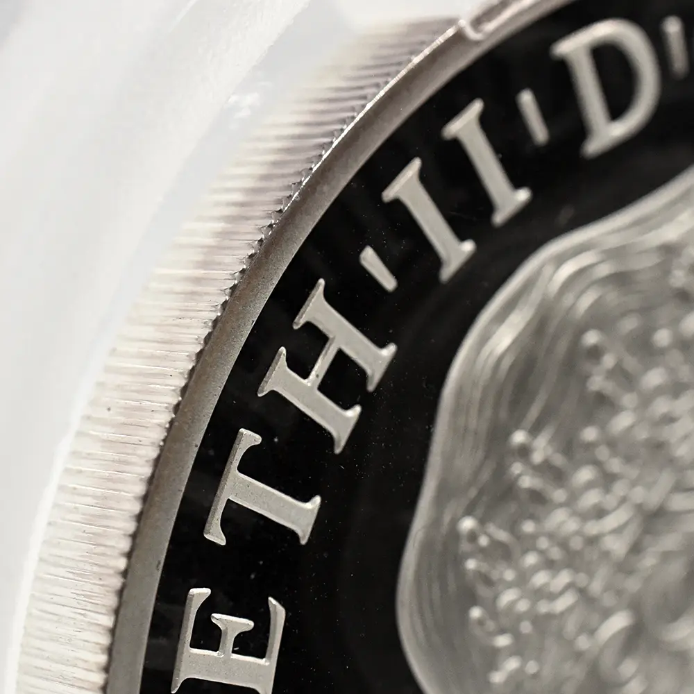 モダンコイン14：6999 イギリス 2014 エリザベス2世 ブリタニア ハイレリーフ 10ポンド5オンス銀貨 PCGS PR70DCAM S-BG2