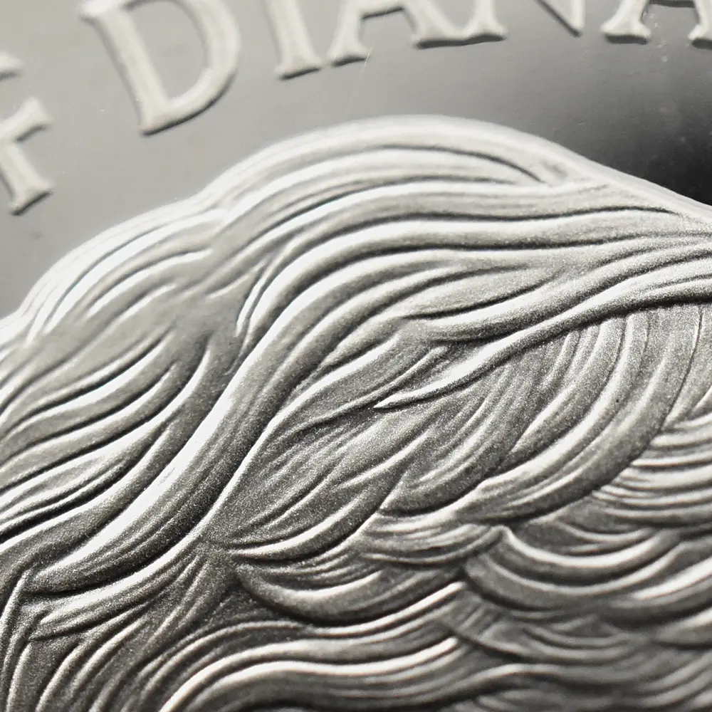 モダンコイン6：6998 イギリス 1999 エリザベス2世 ダイアナ妃追悼記念 5ポンド銀貨 PCGS PR69DC S-L6