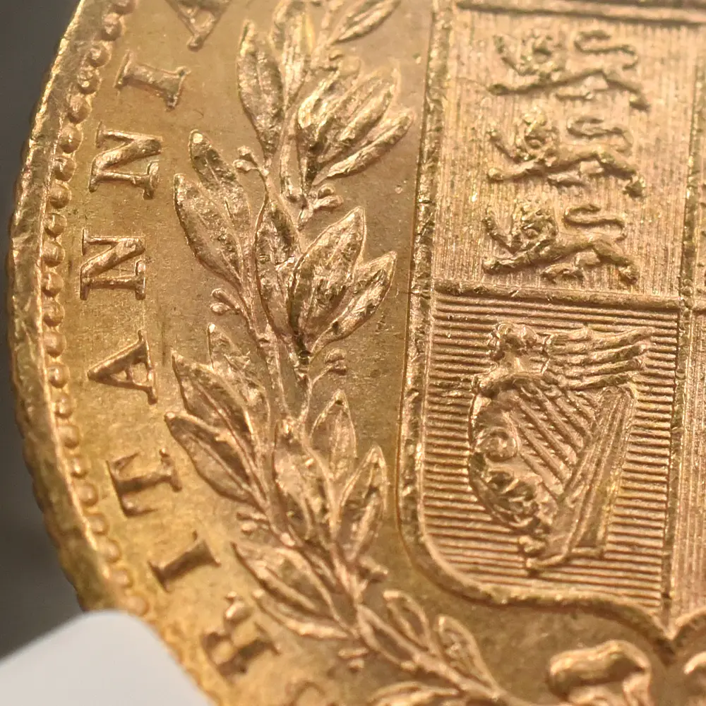 アンティークコイン10:7005 イギリス 1871 ヴィクトリア女王 ヤングヘッド ソブリン金貨 NGC MS63