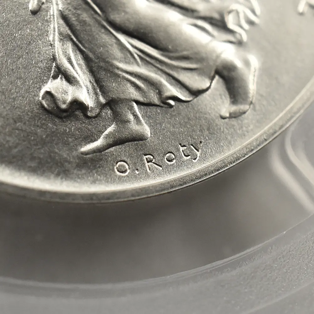 モダンコイン9：7004 フランス 1972 種をまく女神 1フランピエフォー銀貨PCGS SP69 KM-P453