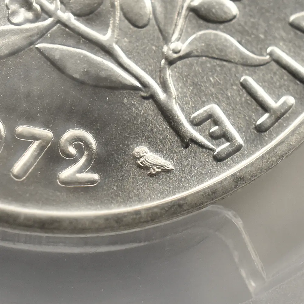 モダンコイン12：7004 フランス 1972 種をまく女神 1フランピエフォー銀貨PCGS SP69 KM-P453