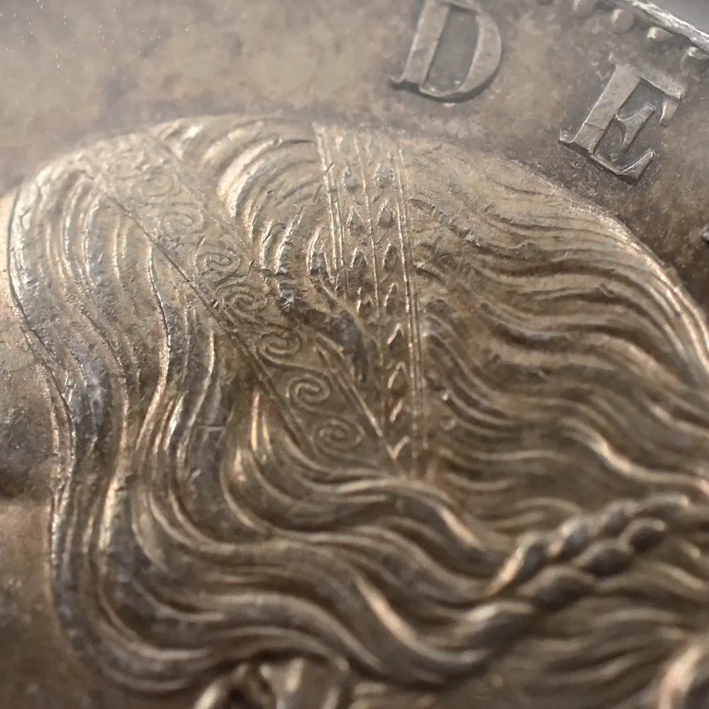 アンティークコイン8:7002 イギリス 1844 ヴィクトリア女王 クラウン銀貨 8ポイントスターエッジストップ NGC MS61