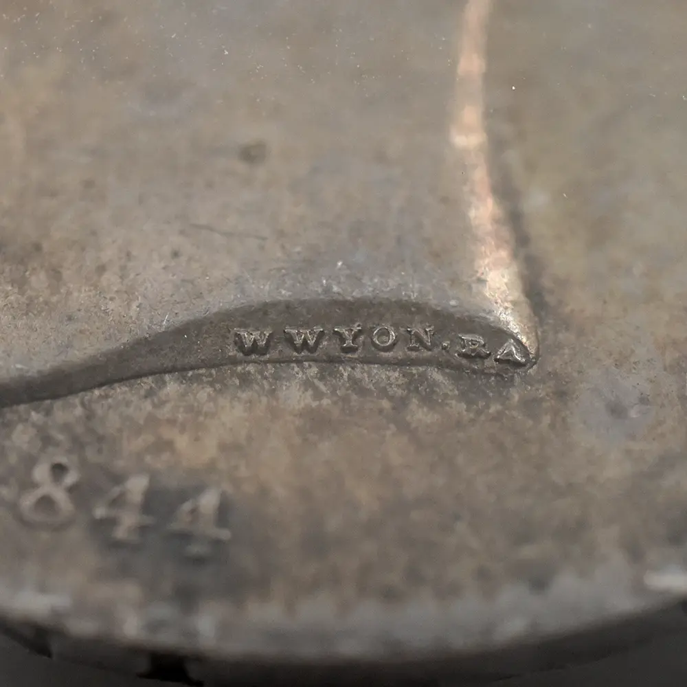 アンティークコイン9:7002 イギリス 1844 ヴィクトリア女王 クラウン銀貨 8ポイントスターエッジストップ NGC MS61