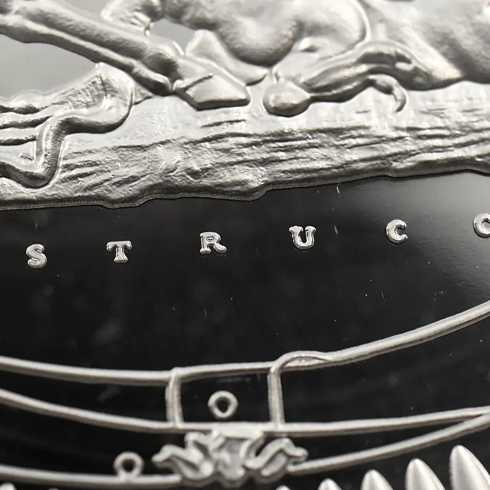 モダンコイン11：7001 イギリス 2024 チャールズ3世 ピストルッチ作聖ジョージ竜退治 10ポンド5オンス銀貨 NGC PF69UC チャールズ3世ラベル 箱付き