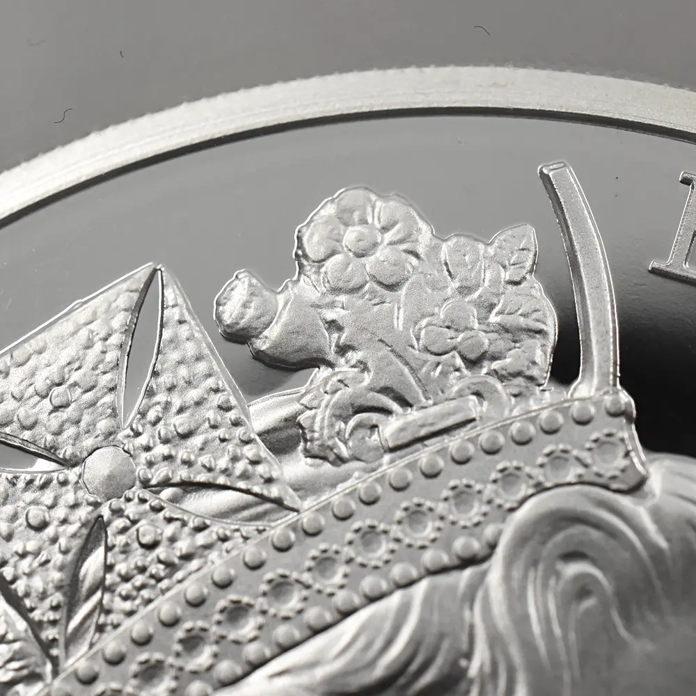 モダンコイン12:7000 イギリス 2015 エリザベス2世 最長在位記念 10ポンド5オンス銀貨 ファースト500ストラック NGC GEMPF 付属品付き