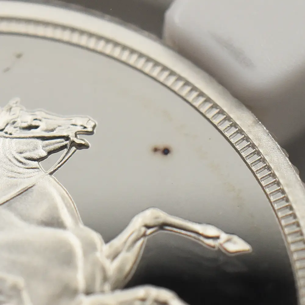 モダンコイン11：6970 【訳あり】イギリス 2026 チャールズ3世 聖ジョージ竜退治 ソブリン銀貨 NGC PF69UC 箱付き