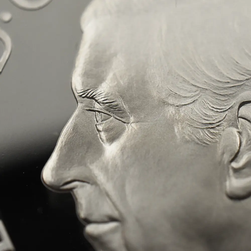 モダンコイン9:6983 【訳あり】イギリス 2025 チャールズ3世 ミュージックレジェンド第11弾 アイアン・メイデン 2ポンド1オンス カラープルーフ銀貨 未鑑定 箱付き