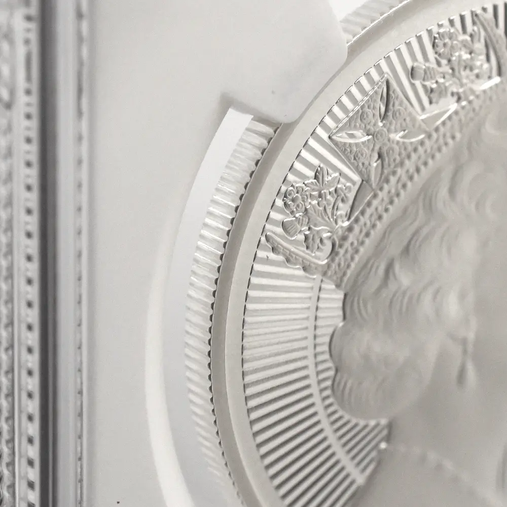 モダンコイン16：6969 イギリス 2026 チャールズ3世 エリザベス2世のコイン肖像シリーズ 第三弾 ミドルエリザベス 5ポンドプルーフ銀貨 発行即日鑑定品 NGC PF70UC 箱付き