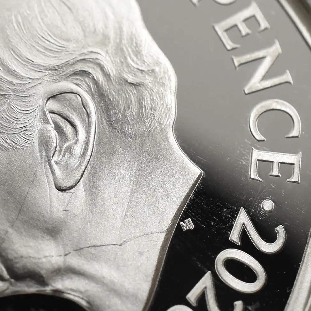 モダンコイン11：7010 【訳アリ】イギリス 2026 チャールズ3世 くまのプーさん100周年記念 50ペンスプルーフカラー銀貨 未鑑定 箱付き