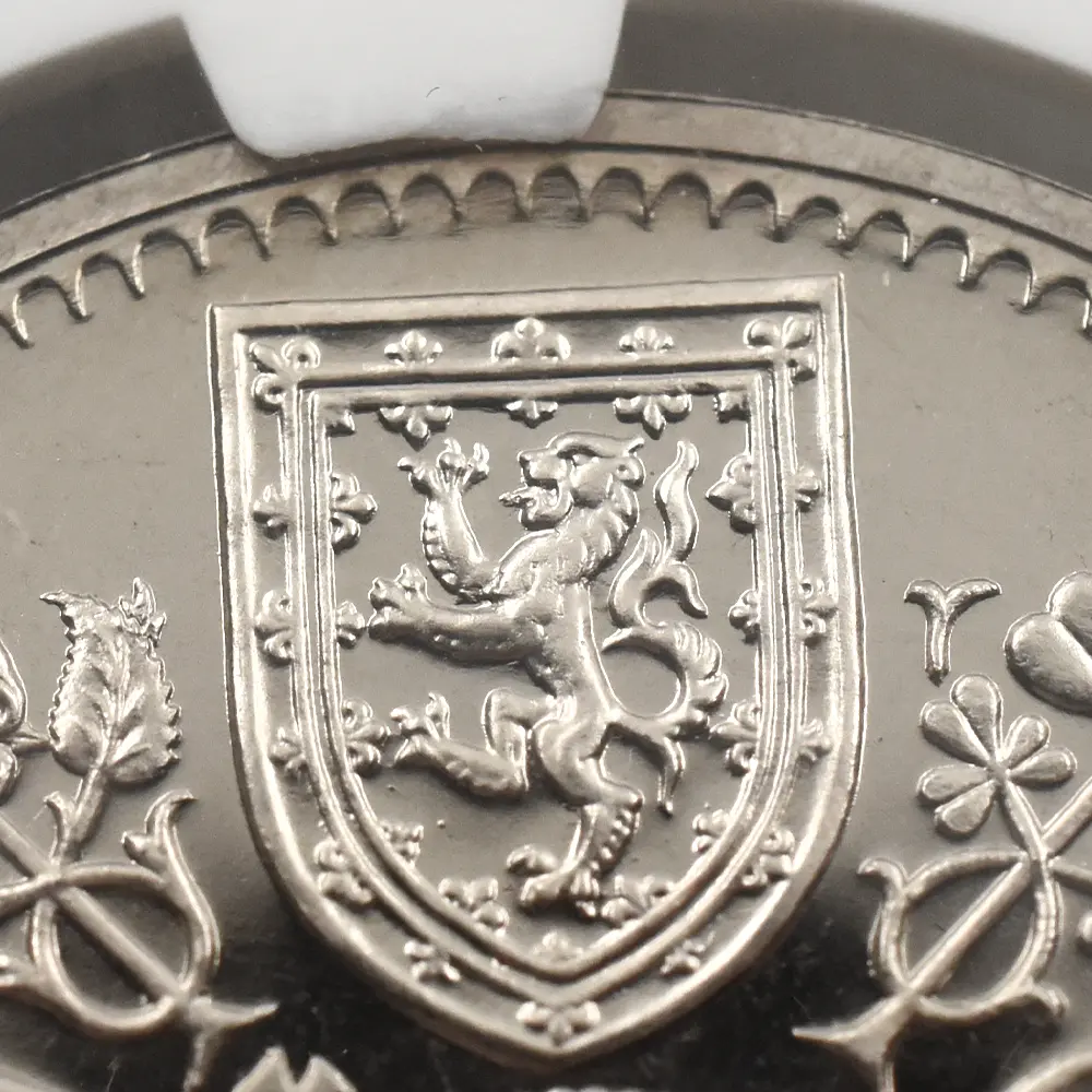 モダンコイン11:7018 イギリス 1953 エリザベス2世 エリザベス2世戴冠記念 クラウン白銅貨 NGC PF66CA