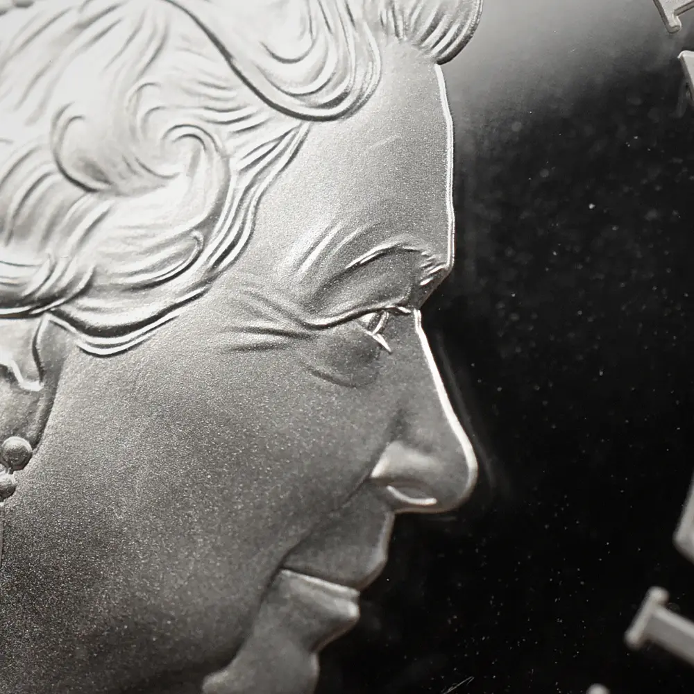 モダンコイン8：7021 イギリス 2021 エリザベス2世 クイーンズビースト コンプリーター 英国王室の十大守護獣 2ポンド1オンス銀貨 NGC PF69UC 箱付き