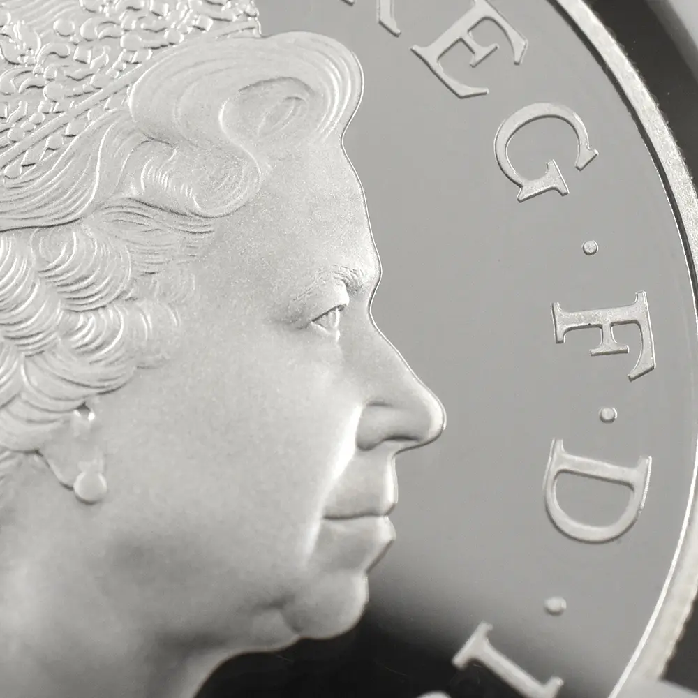 モダンコイン13：7024 イギリス 1999 エリザベス2世 ダイアナ妃追悼記念 5ポンド銀貨 NGC PF69UC 箱付き