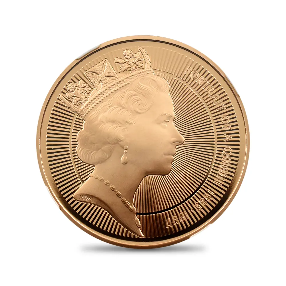 モダンコイン2：7014 イギリス 2026 チャールズ3世 エリザベス2世のコイン肖像シリーズ 第三弾 ミドルエリザベス 5ポンド金貨 発行即日鑑定品 NGC PF70UC 箱付き