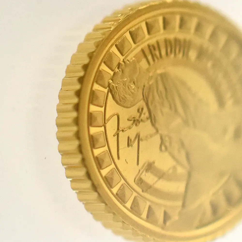 モダンコイン13：7029 イギリス 2025 チャールズ3世 ミュージックレジェンド第12弾 フレディ・マーキュリー 50ペンス1/40オンス金貨 ファーストリリース NGC PF69UC ブリスターパック付き