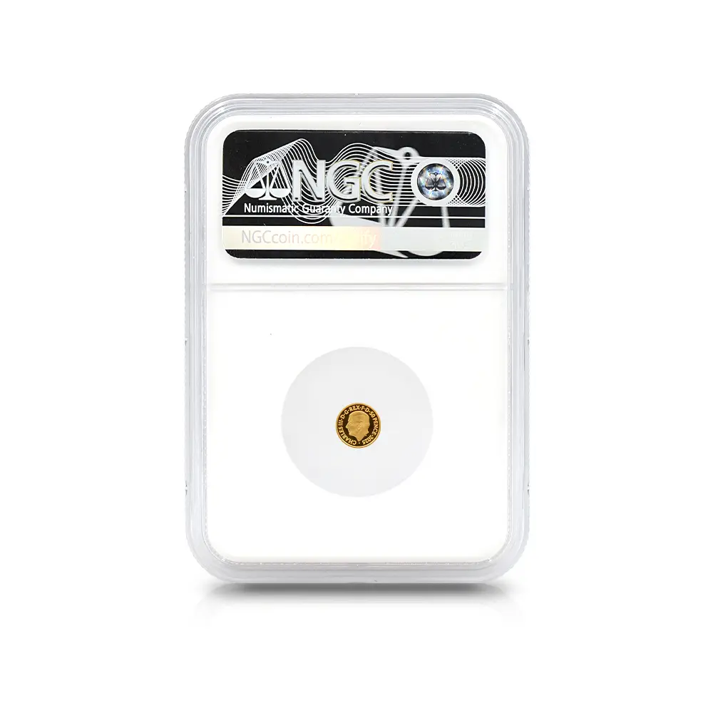 モダンコイン5：7030 イギリス 2025 チャールズ3世 ミュージックレジェンド第12弾 フレディ・マーキュリー 50ペンス1/40オンス金貨 ファーストリリース NGC PF70UC ブリスターパック付き