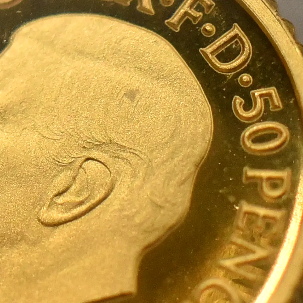 モダンコイン12：7030 イギリス 2025 チャールズ3世 ミュージックレジェンド第12弾 フレディ・マーキュリー 50ペンス1/40オンス金貨 ファーストリリース NGC PF70UC ブリスターパック付き