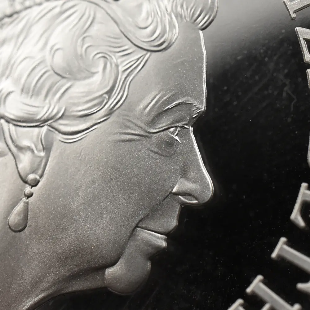 モダンコイン10：7036 イギリス 2021 エリザベス2世 クイーンズビースト コンプリーター 英国王室の十大守護獣 2ポンド1オンス銀貨 NGC PF69UC