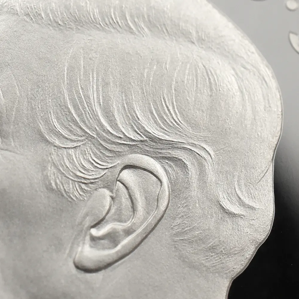 モダンコイン12：7031 イギリス 2024 チャールズ3世 ワーテルロー・メダル - 連合国代表 5ポンド2オンス銀貨 ファーストリリース NGC PF69UC