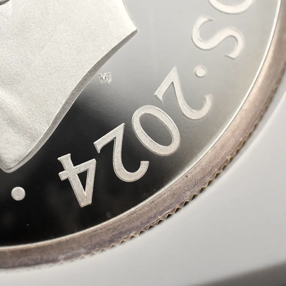 モダンコイン13：7031 イギリス 2024 チャールズ3世 ワーテルロー・メダル - 連合国代表 5ポンド2オンス銀貨 ファーストリリース NGC PF69UC