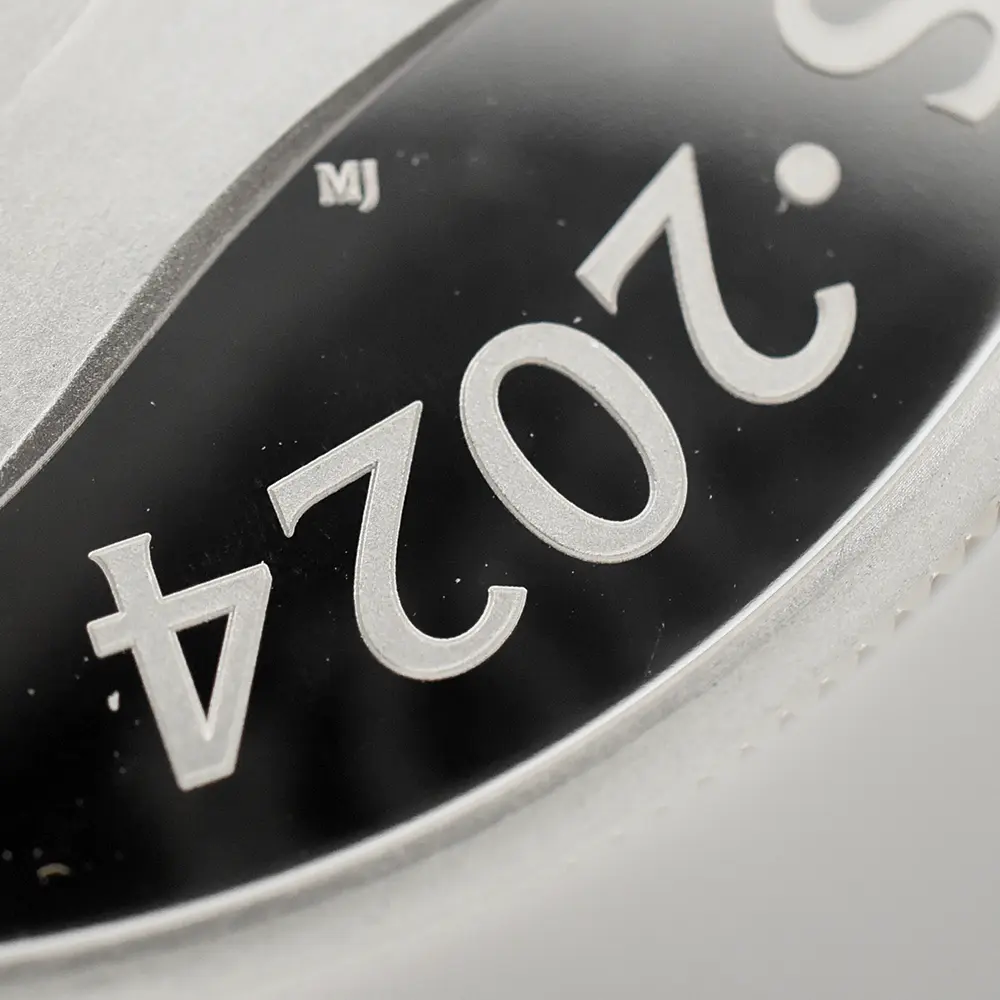 モダンコイン12：7032 イギリス 2024 チャールズ3世 ワーテルロー・メダル - 連合国代表 5ポンド2オンス銀貨 NGC PF70UC