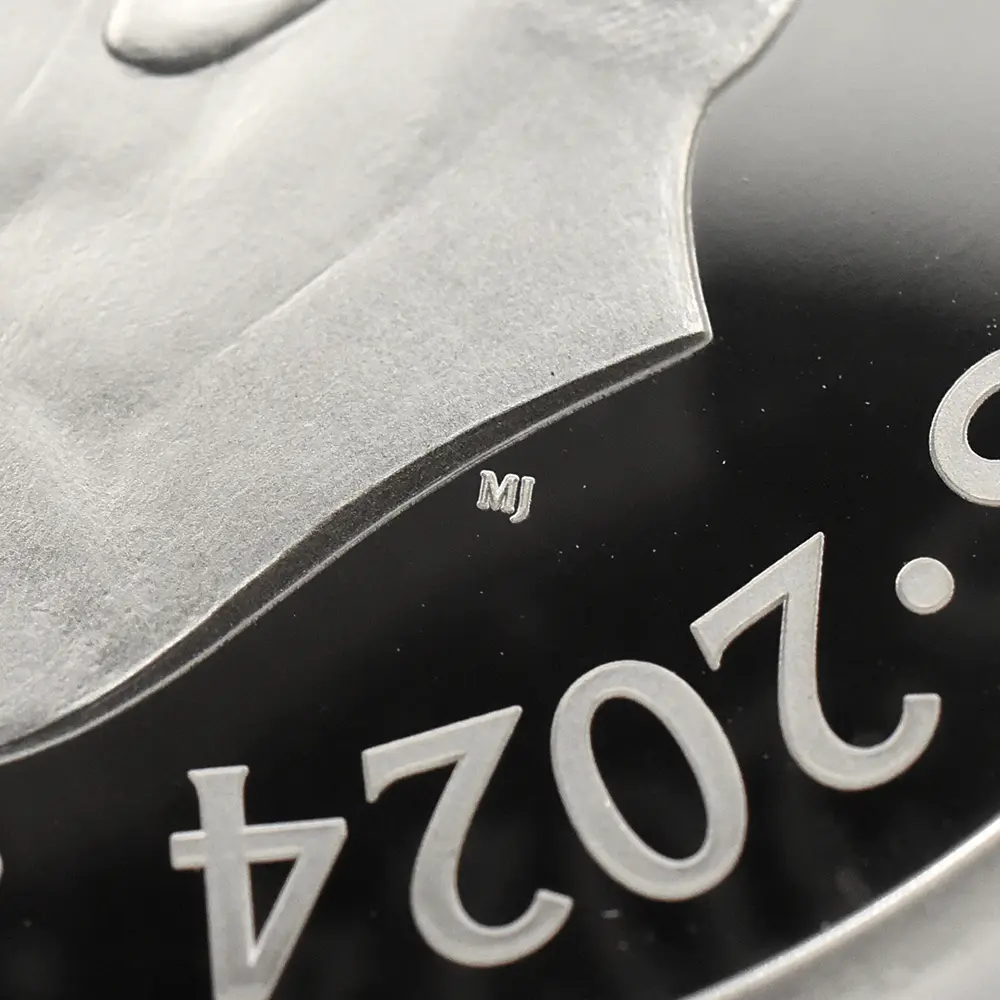 モダンコイン12：7033 イギリス 2024 チャールズ3世 ワーテルロー・メダル - 連合国代表 5ポンド2オンス銀貨 発行即日鑑定品 NGC PF70UC