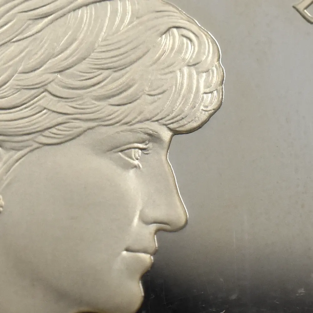 モダンコイン7：7050 イギリス 1999 エリザベス2世 ダイアナ妃追悼記念 5ポンド銀貨 NGC PF69UC