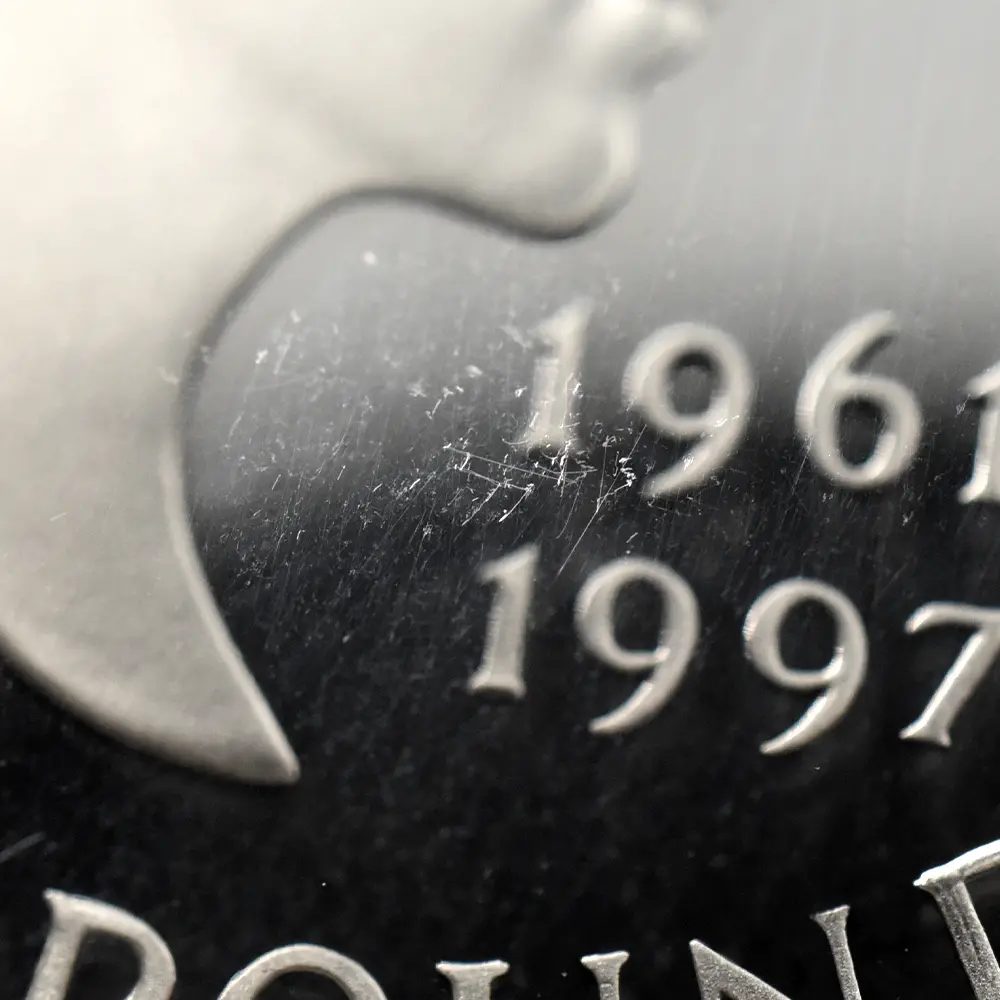 モダンコイン9：7052 イギリス 1999 エリザベス2世 ダイアナ妃追悼記念 5ポンド銀貨 NGC PF69UC